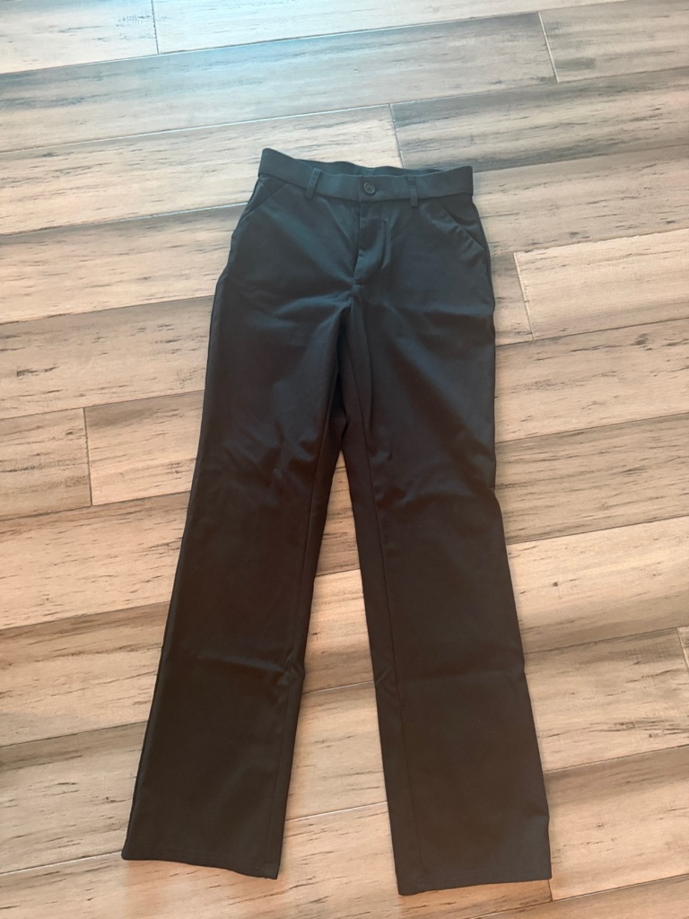 Classic Straight Leg Women's Pants - Black